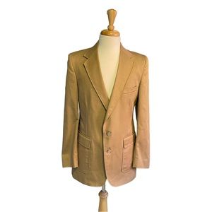Levi’s Vintage Tailored Classics Tan Notched Collar Blazer 40L
